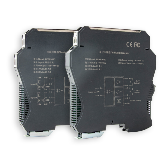 J9.COMMIK-SGR600电阻毫伏中继器485通讯信号隔离器