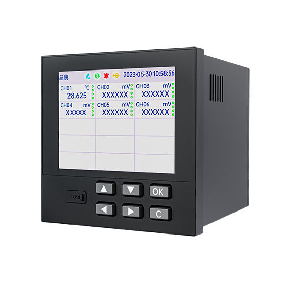 MIK-RN3000-1_18 路万能模拟输入 3.5 英寸彩色液晶屏无纸记录仪_温度_压力_多种参数
