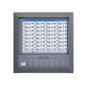 J9.COMMIK-R8000D 1-40路 10.4英寸 彩屏 无纸记录仪 USB